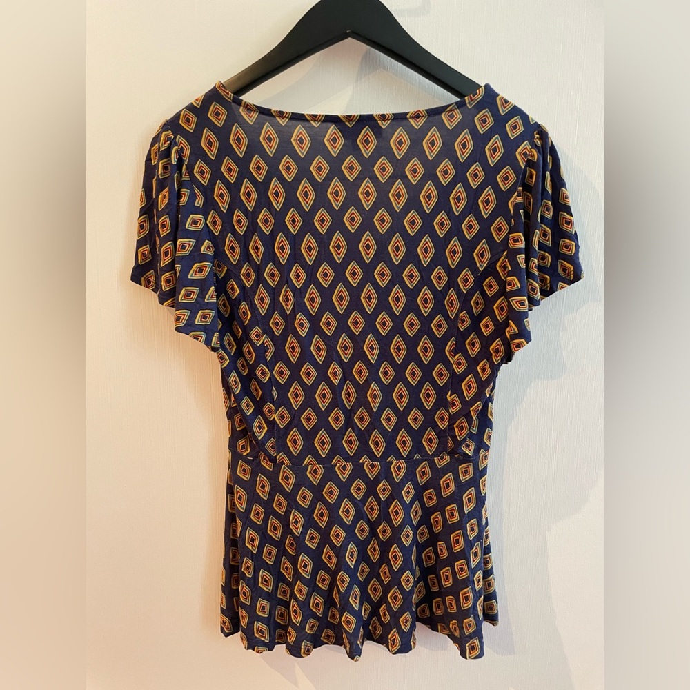 ModCloth Stretch Peplum Top - Picture 3 of 5